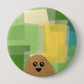 Aardappel! Vegeta-Button Ronde Button 4,0 Cm (Voorkant)