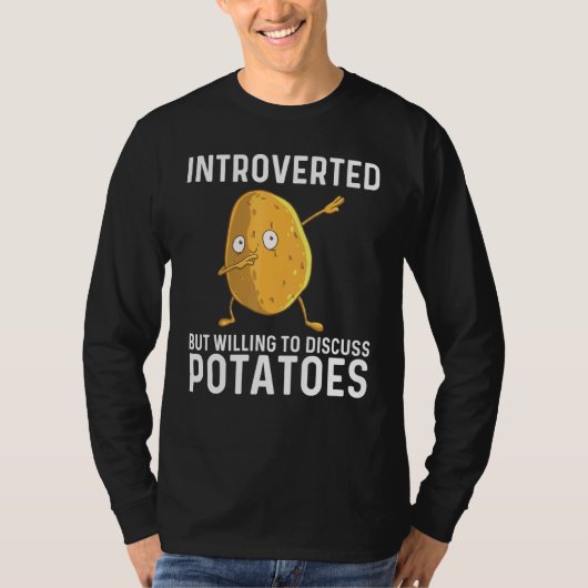 Aardappel Voor Mannen Vrouwen Groentewortel Gewas  T-shirt (Voorkant)