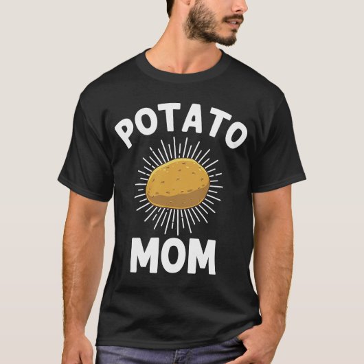 Aardappel Voor Moeder Vrouwen Leuke Aardappel Tate T-shirt (Voorkant)