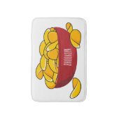 Aardappelchipafbeelding cartoon badmat (Voorkant Verticaal)