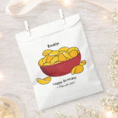 Aardappelchipafbeelding cartoon bedankzakje (Geknipt)