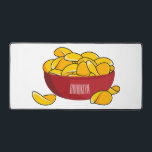 Aardappelchipafbeelding cartoon bureaumat<br><div class="desc">Aardappelchipafbeelding cartoon</div>