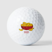 Aardappelchipafbeelding cartoon golfballen (Voorkant)