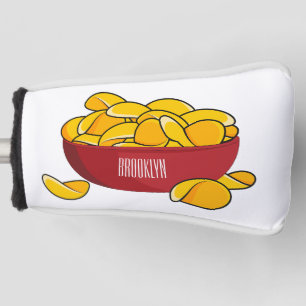 Aardappelchipafbeelding cartoon golfheadcover