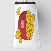 Aardappelchipafbeelding cartoon golfheadcover (Draai 90)