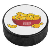 Aardappelchipafbeelding cartoon hockey puck (3/4)