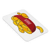 Aardappelchipafbeelding cartoon magneet (Rechterzijde)