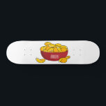 Aardappelchipafbeelding cartoon persoonlijk skateboard<br><div class="desc">Aardappelchipafbeelding cartoon</div>