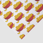 Aardappelchipafbeelding cartoon tissuepapier (Detail)