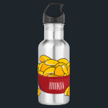 Aardappelchipafbeelding cartoon waterfles<br><div class="desc">Aardappelchipafbeelding cartoon</div>