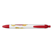 Aardappelchipafbeelding cartoon zwarte inkt pen (Achterkant)