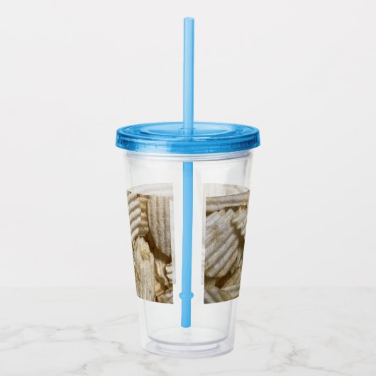 Aardappelchips Acryl Drinkbeker (Rechts)