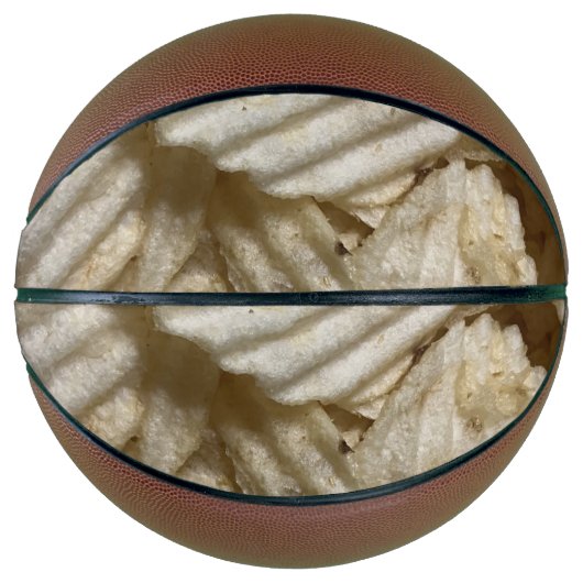 Aardappelchips Basketbal (Voorkant)