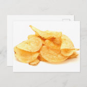 Aardappelchips Briefkaart (Voorkant / Achterkant)