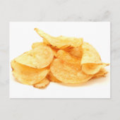 Aardappelchips Briefkaart (Voorkant)