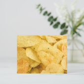 Aardappelchips Briefkaart (Staand voorkant)