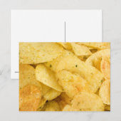 Aardappelchips Briefkaart (Voorkant / Achterkant)