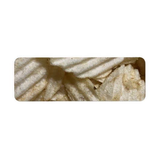 Aardappelchips Etiket (Voorkant)