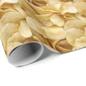 Aardappelchips junk food giften cadeaupapier (Rol Hoek)