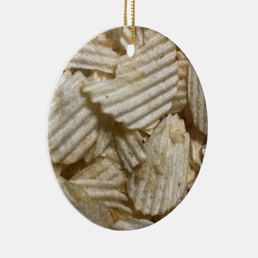 Aardappelchips Keramisch Ornament (Rechts)