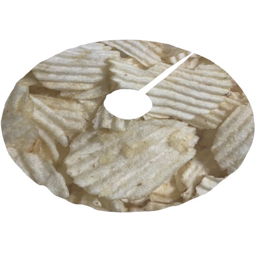 Aardappelchips Kerstboom Rok (Gekanteld)