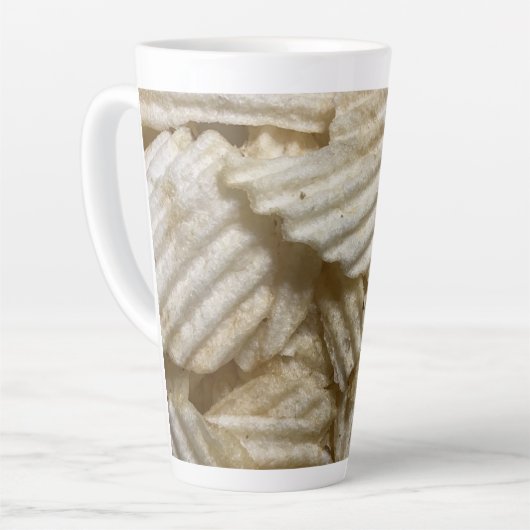 Aardappelchips Latte Mok (Linkerhoek)