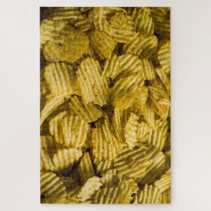 Aardappelchips legpuzzel