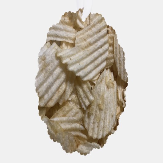 Aardappelchips Ornament Kaart (Rechts)