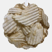 Aardappelchips Ornament Kaart (Achterkant)
