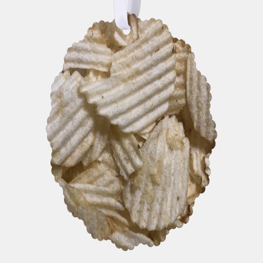 Aardappelchips Ornament Kaart (Links)