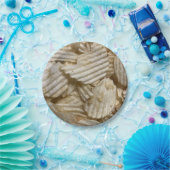 Aardappelchips Papieren Bordje (Feest)