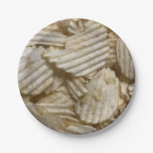 Aardappelchips Papieren Bordje (Voorkant)