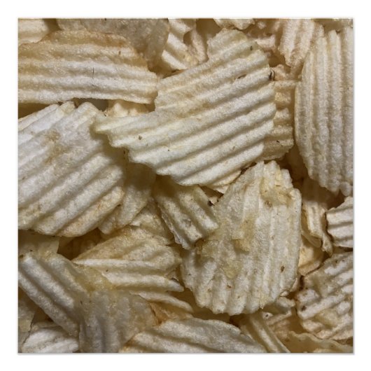 Aardappelchips Perfect Poster (Voorkant)