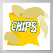 aardappelchips poster (Voorkant)