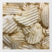 Aardappelchips Raamsticker (Vel)