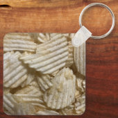 Aardappelchips Sleutelhanger (Achterkant)
