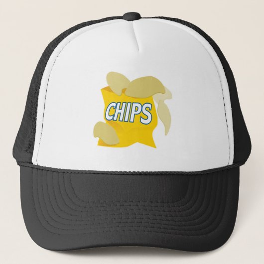 aardappelchips trucker pet (Voorkant)