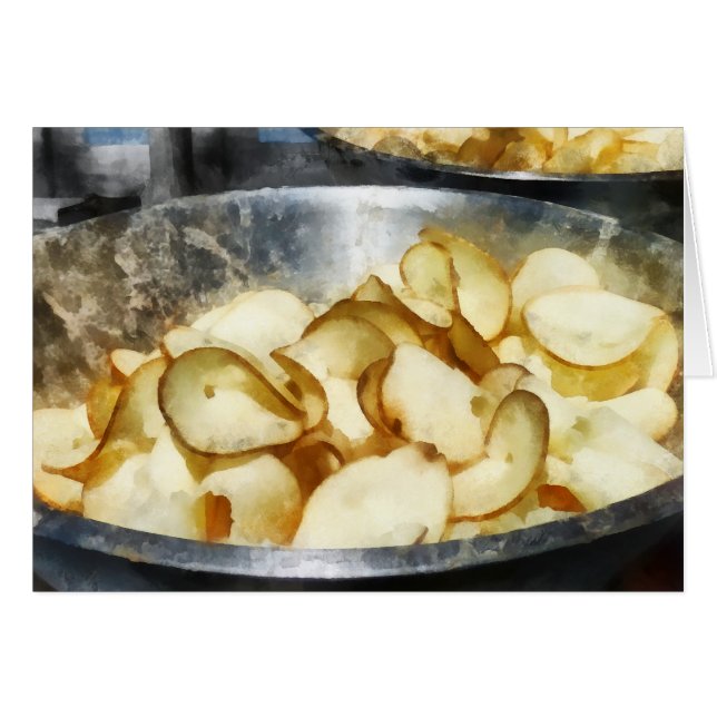 Aardappelchips, vers (Voorkant Horizontaal)