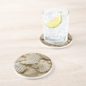 Aardappelchips Zandsteen Onderzetter (Zijkant)