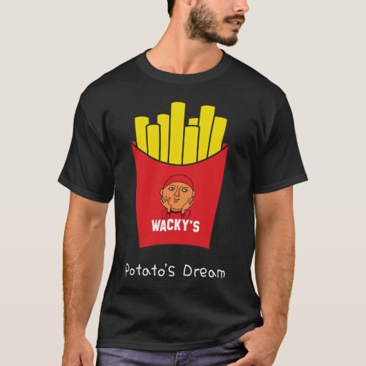 Aardappeldromen T-shirt (Voorkant)