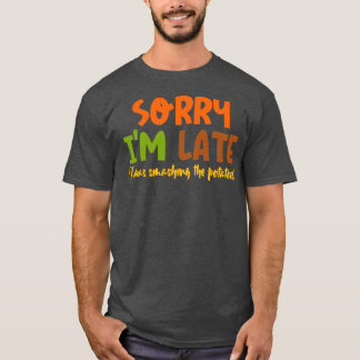 Aardappelen breken t-shirt