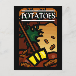 Aardappelen Briefkaart