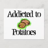 Aardappelen Briefkaart (Voorkant)