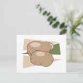 Aardappelen Briefkaart (Staand voorkant)