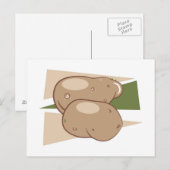 Aardappelen Briefkaart (Voorkant / Achterkant)