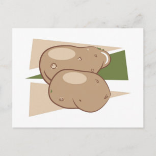 Aardappelen Briefkaart