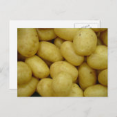 Aardappelen Briefkaart (Voorkant / Achterkant)