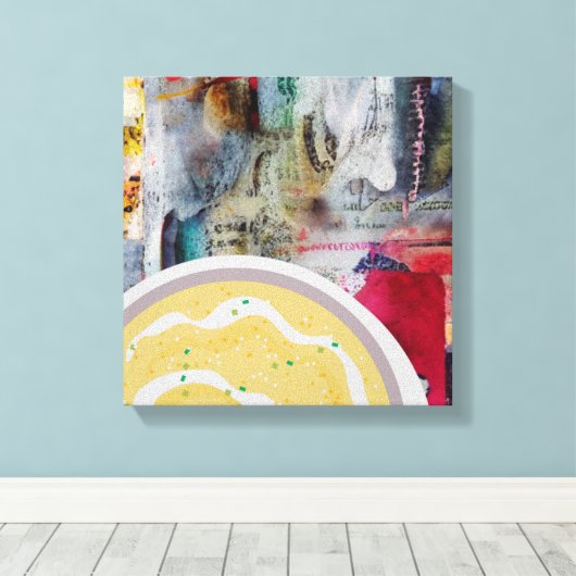 Aardappelen Canvas Afdruk (Insitu (Houten vloer))