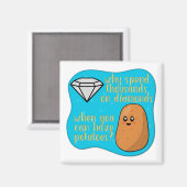 Aardappelen > Diamanten Magneet (Voorkant / Achterkant)