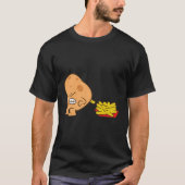 Aardappelen en Franse groente T-shirt (Voorkant)